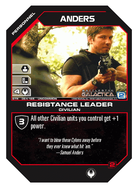 Anders, Resistance Leader